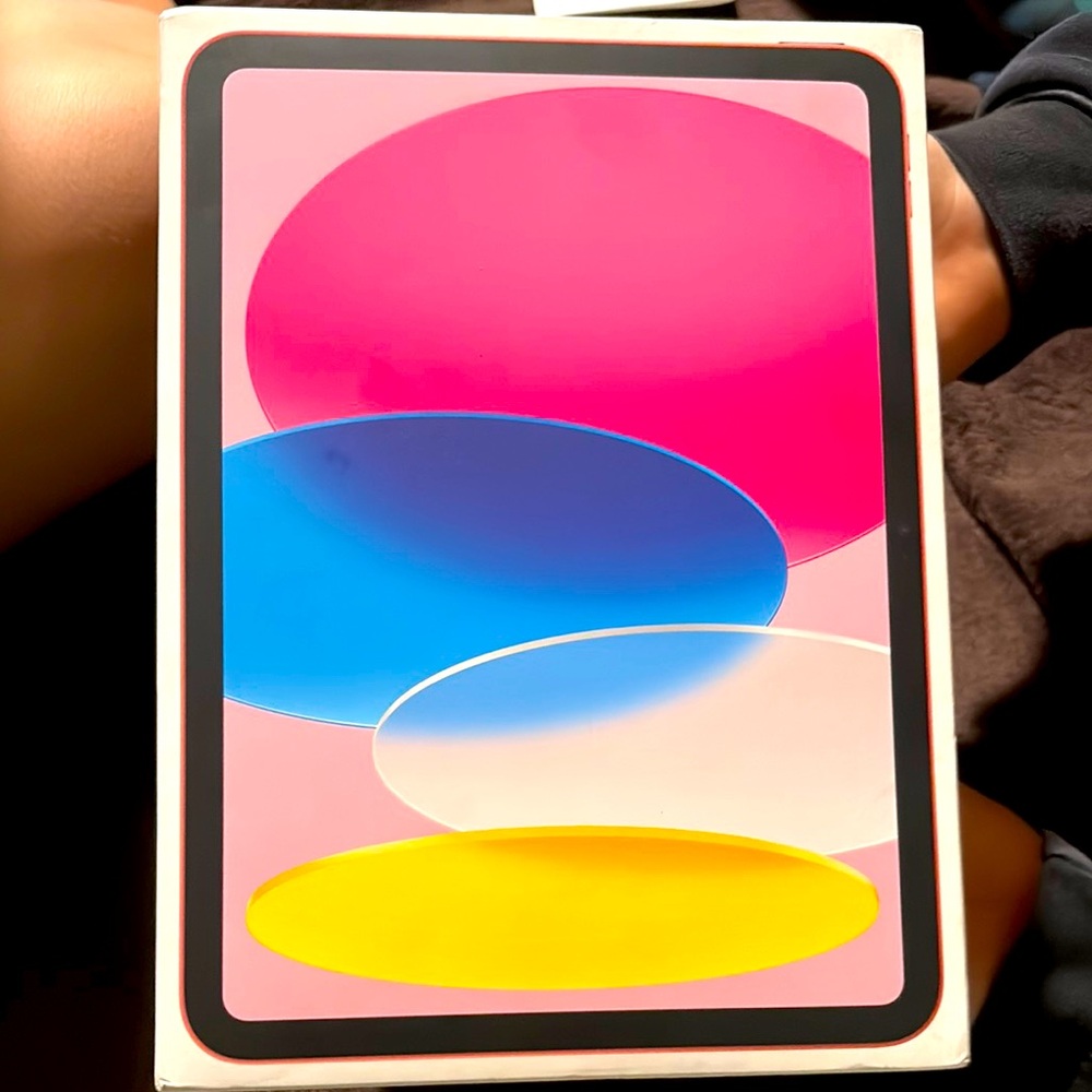 EMPTY Pink IPad box A16